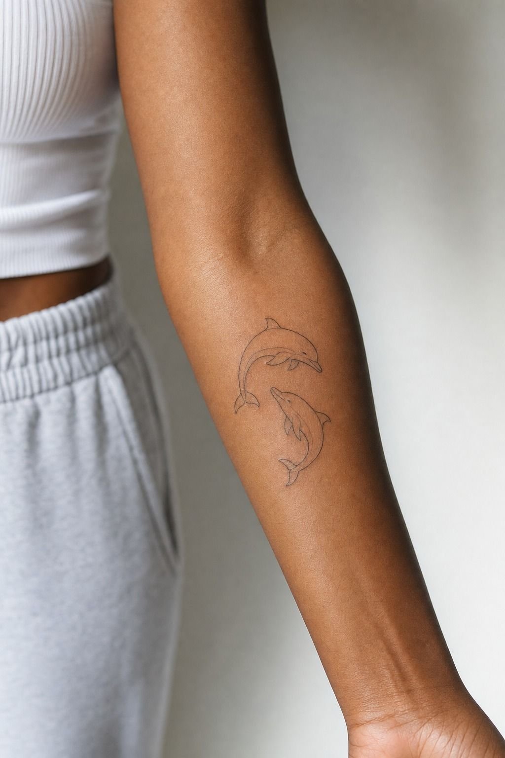 Ink A Dolphin Pair For Matching Tattoos