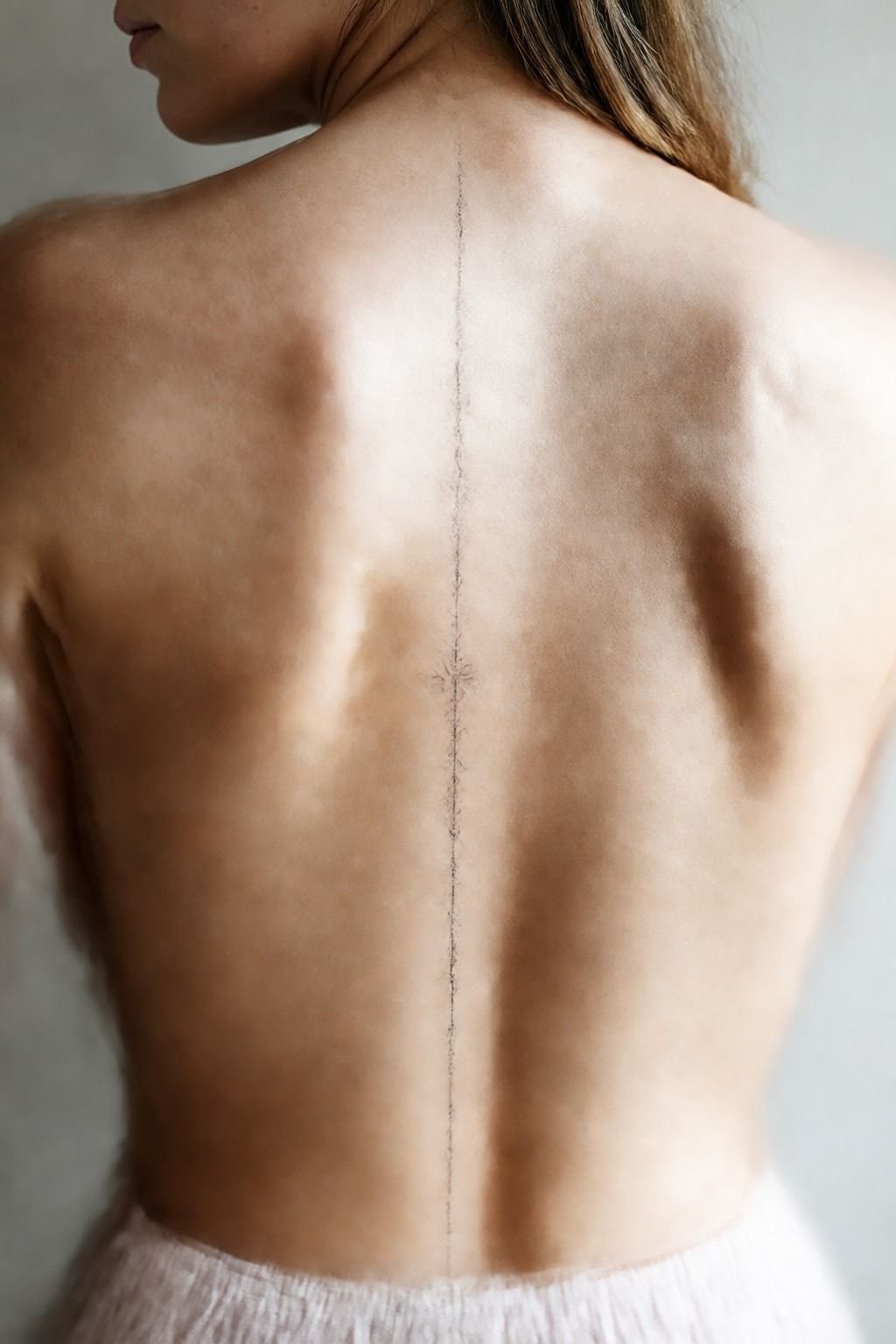 Healing under a soft cotton tee
