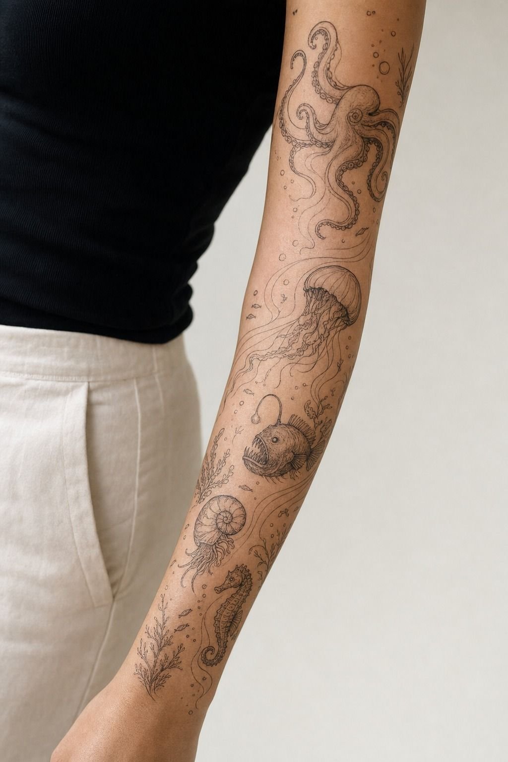 Build A Sleeve Around Deep Sea Creatures