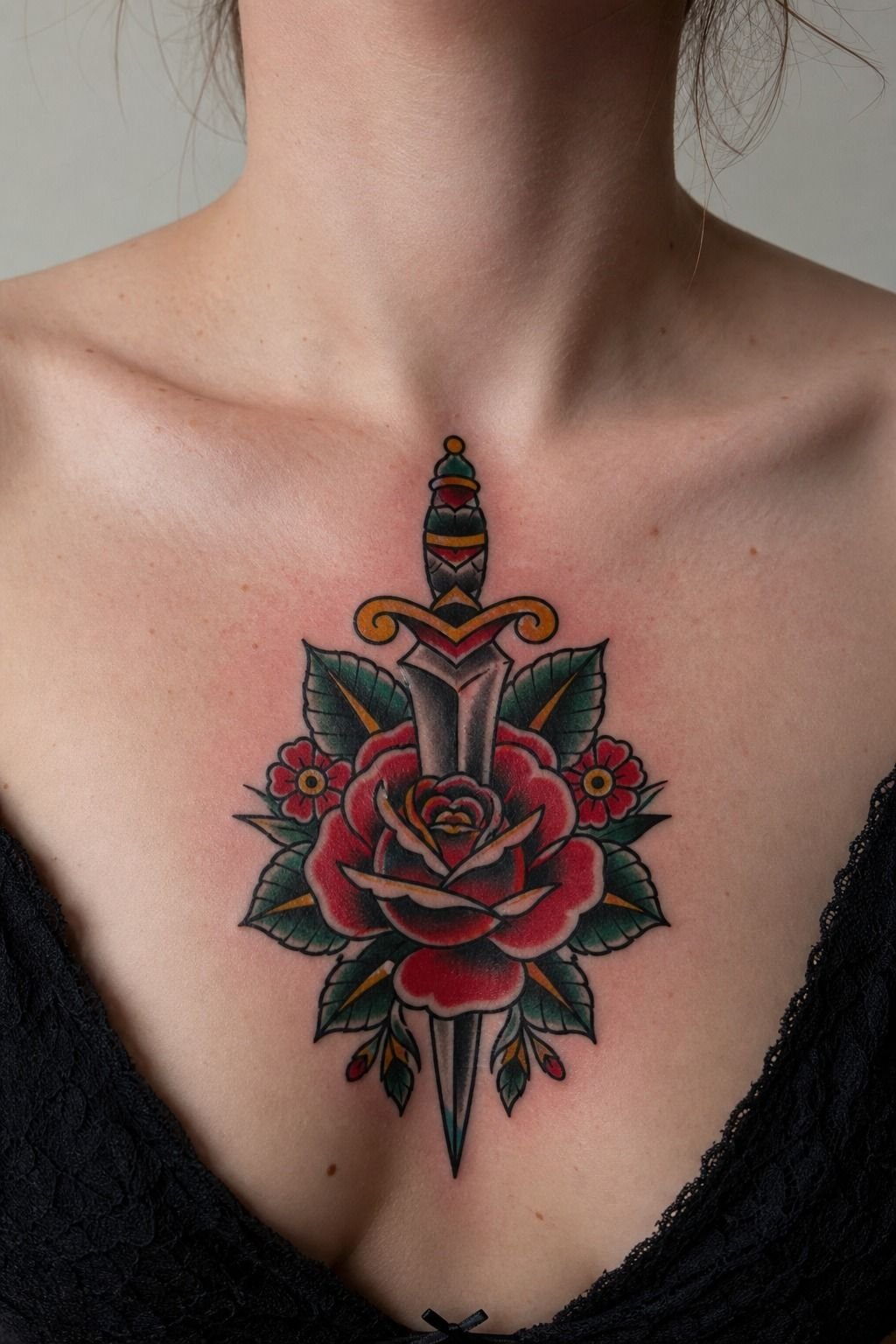 Start With Bold American Traditional Flash