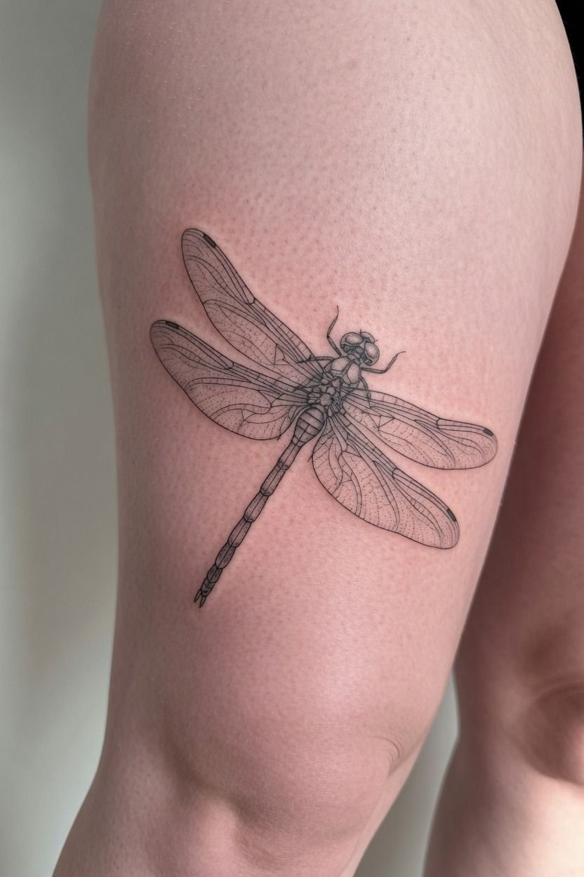 Size Your Dragonfly Design For Clean Aging Lines