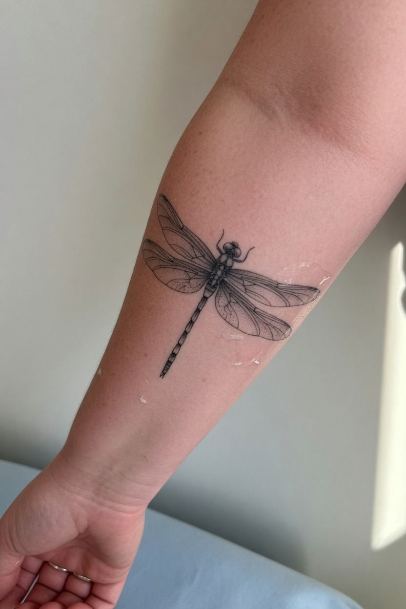 Heal Your Dragonfly Tattoo With Proper Aftercare Steps