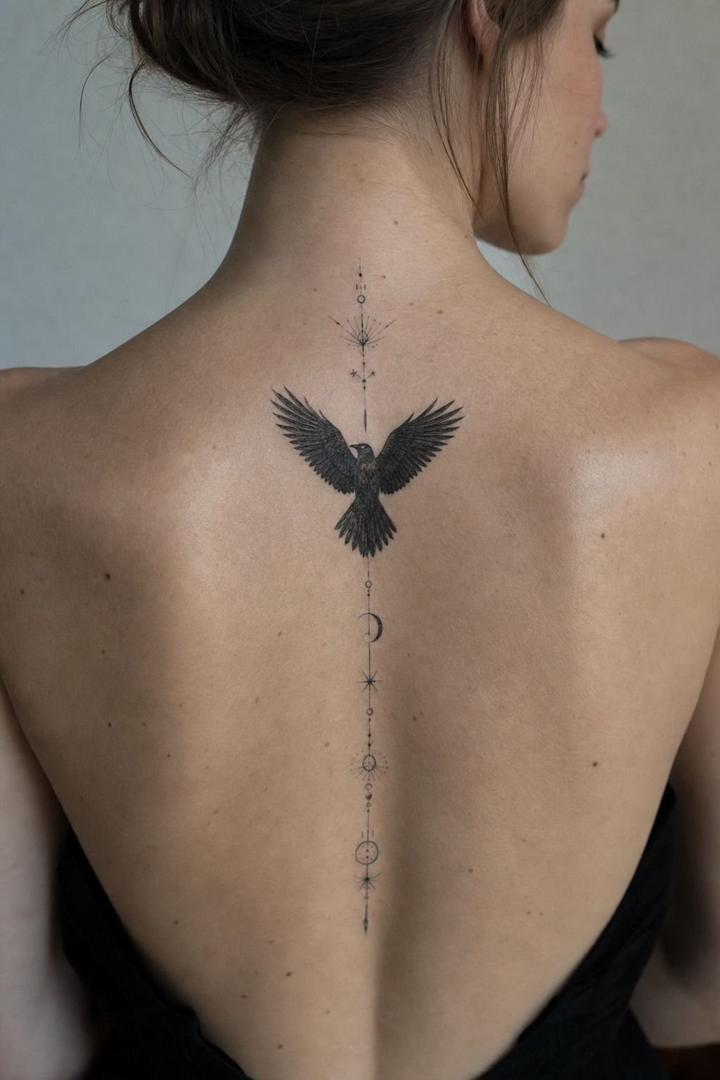 Start With A Sharp Crow Silhouette