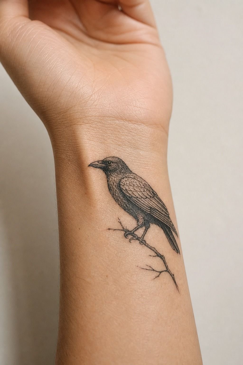 Pick A Small Crow Wrist Placement