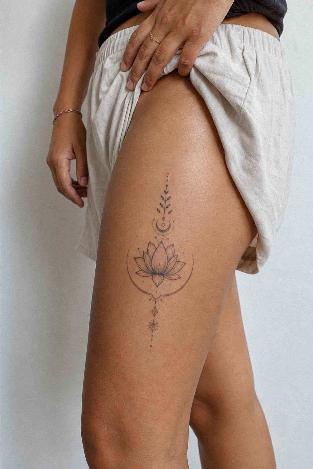 I Chose A Front Thigh Placement