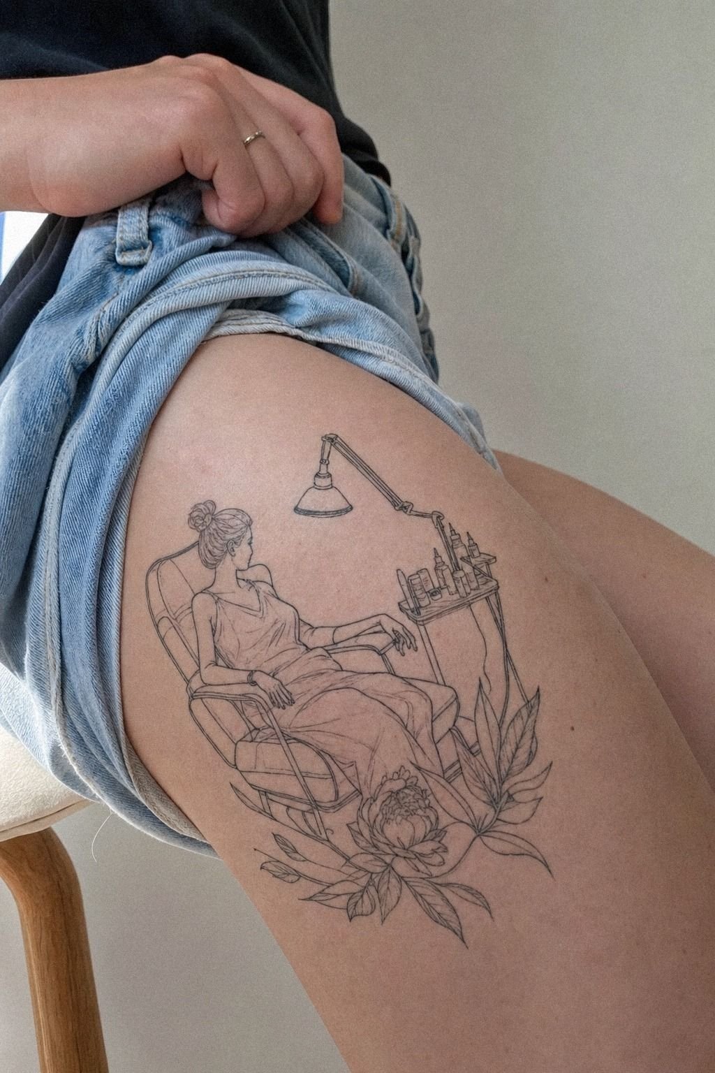 I Sat For The Long Outline Session