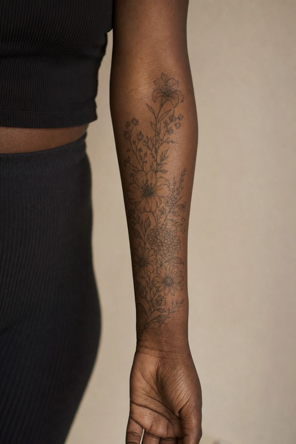 Birth Month Flowers in a Botanical Sleeve