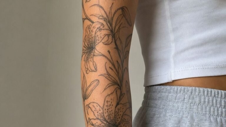 I Nearly Picked The Wrong Tiger Lily Tattoo, Then It Healed Clean
