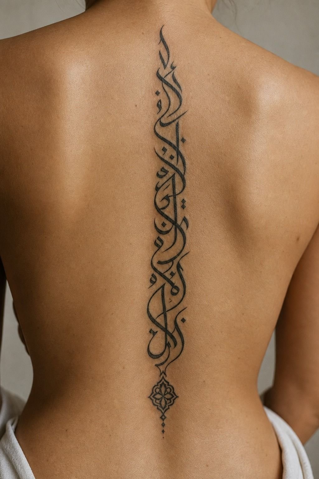 Why Does Vertical Arabic Script Work on the Spine?