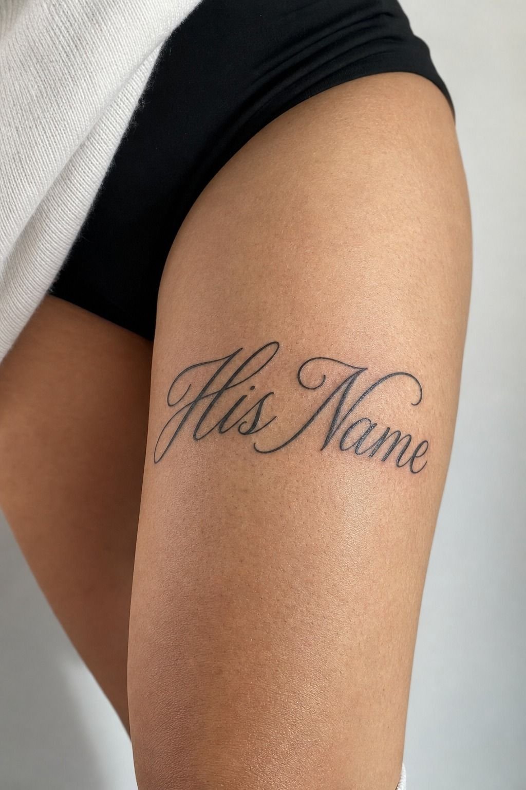 Pick A Cursive Script For His Name