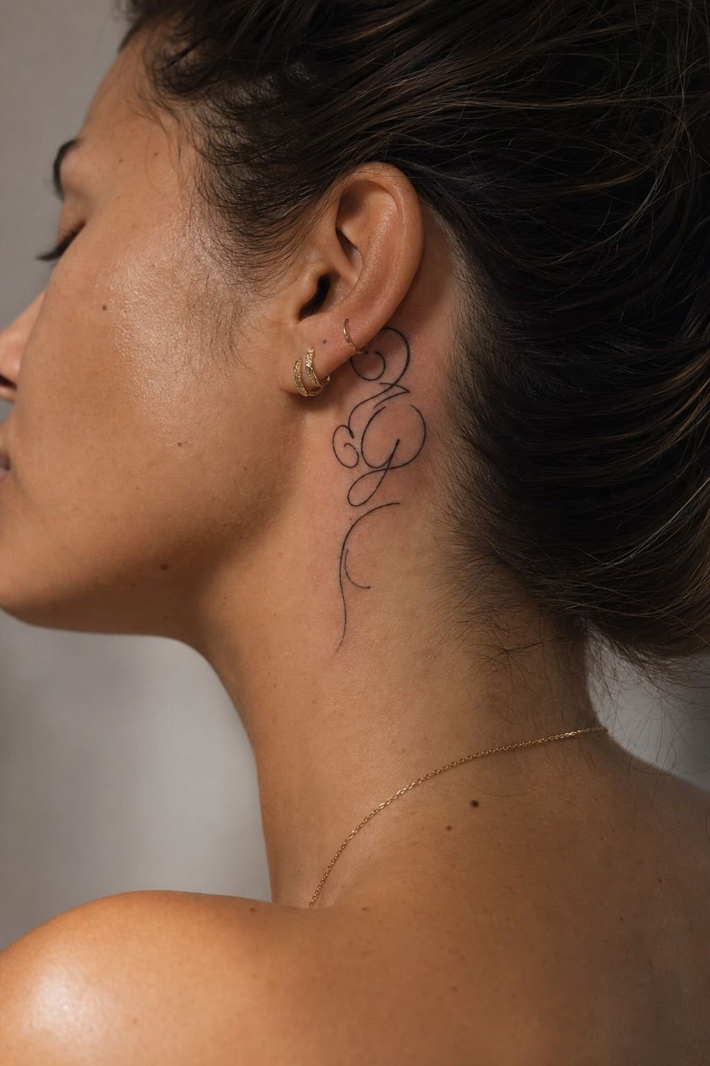 Keep His Initials Behind Your Ear