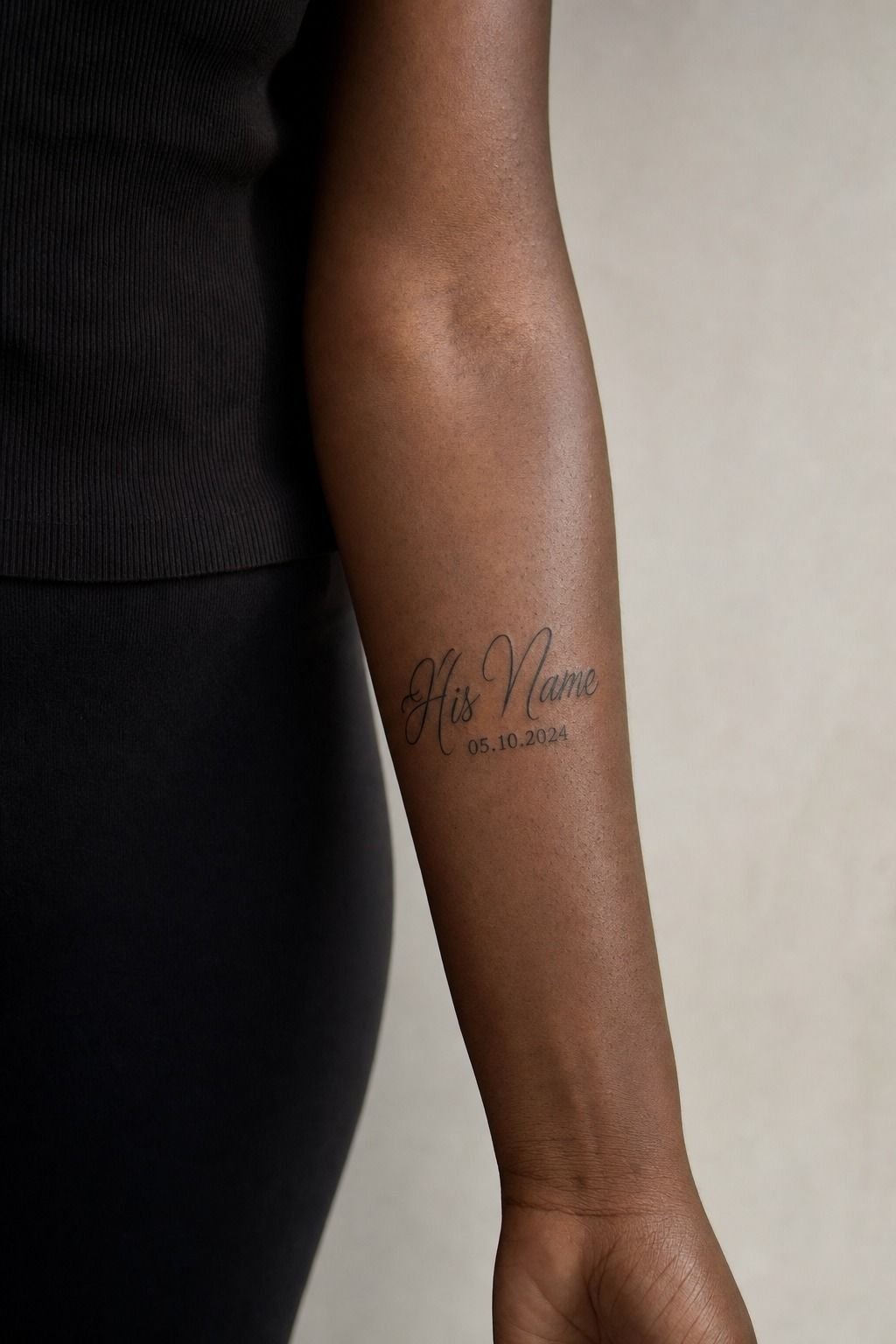 Add Your Wedding Date Under His Name