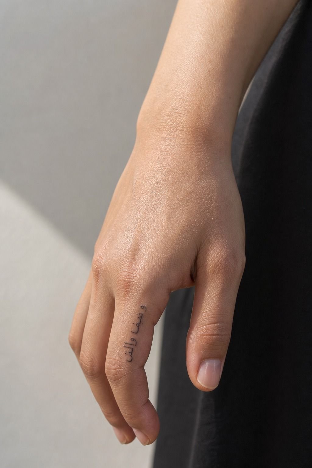 Plan for Touch-Ups Before Choosing Finger Script