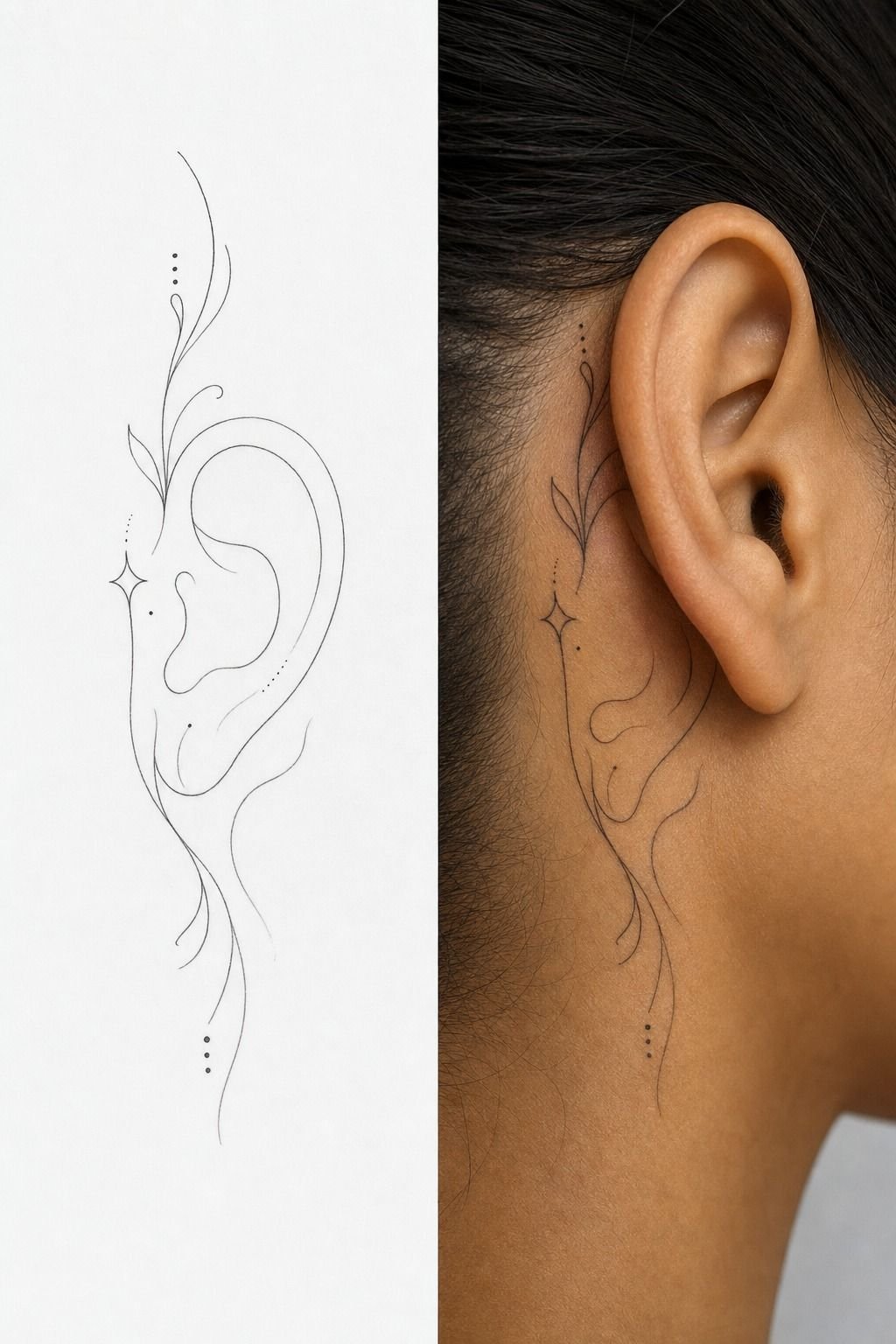 Ask For Thin Lines Around The Ear