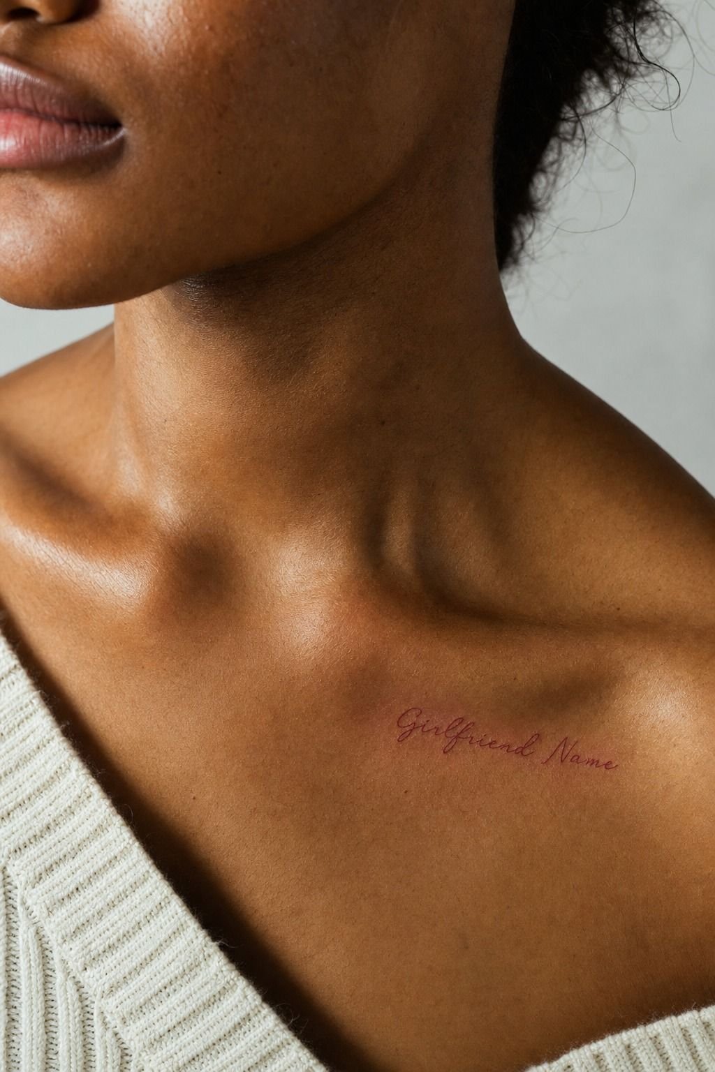 Use Tiny Red Ink for a Striking Girlfriend Name