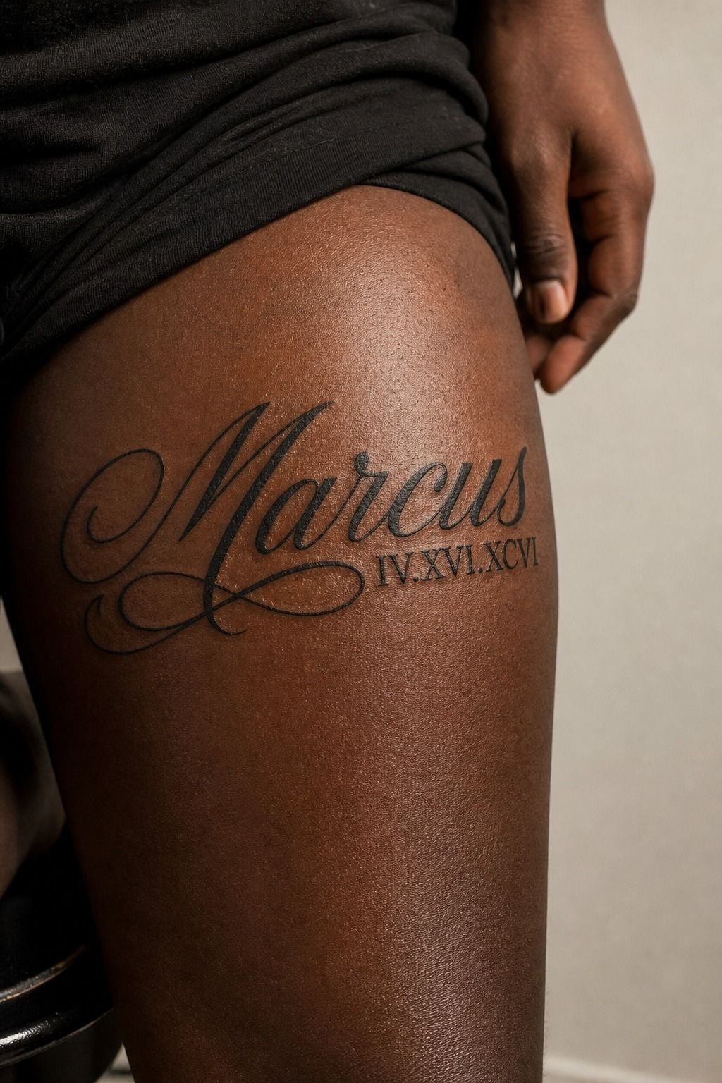 Use Roman Numerals Beside His Name