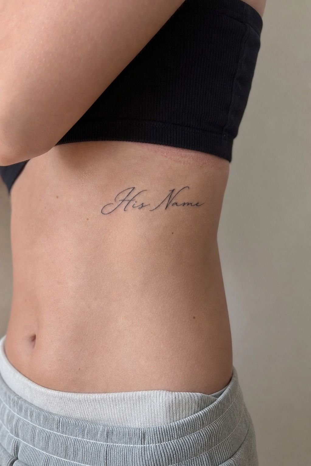 Place His Name On Your Ribcage