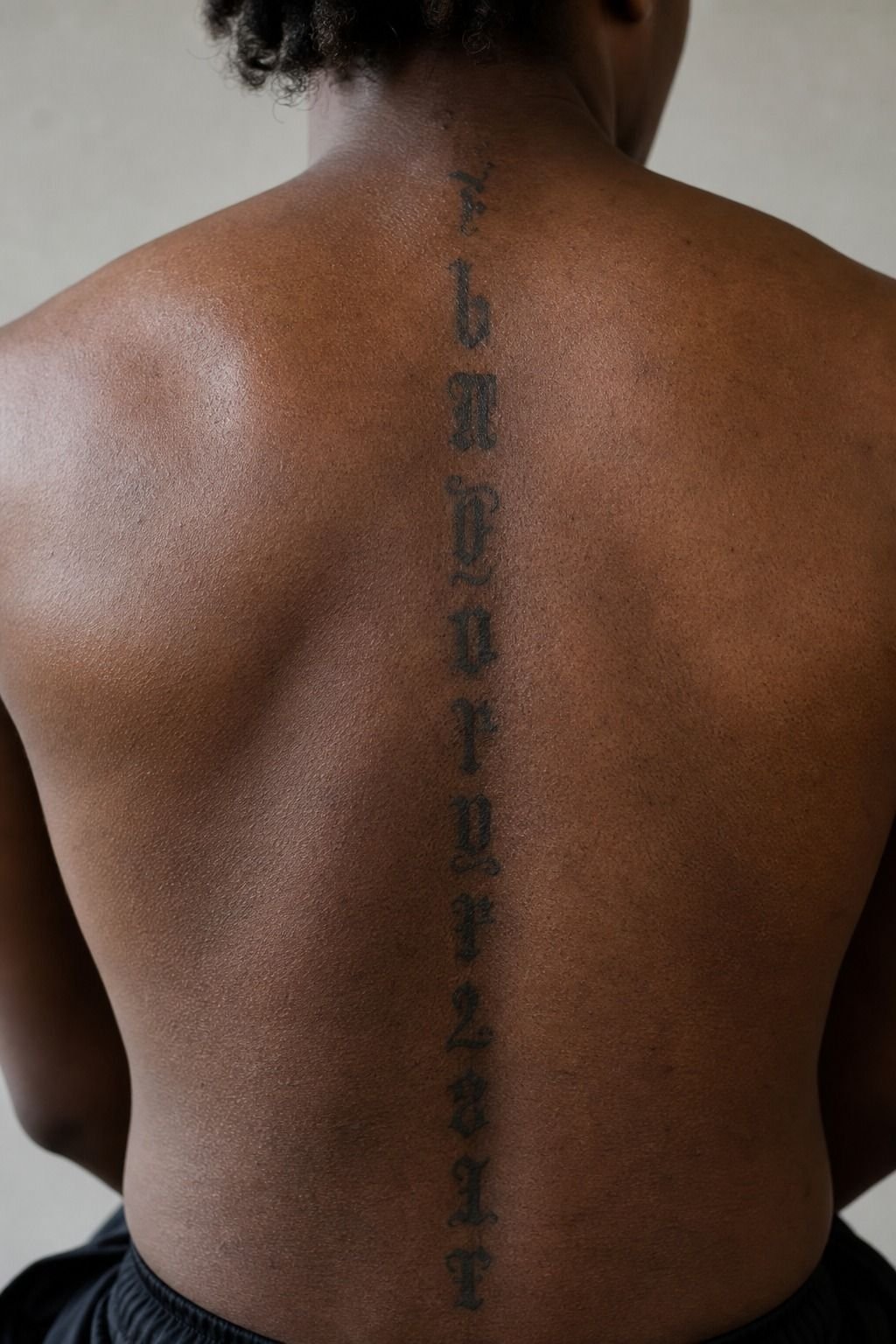 Stack a Powerful Girlfriend Name Down the Spine