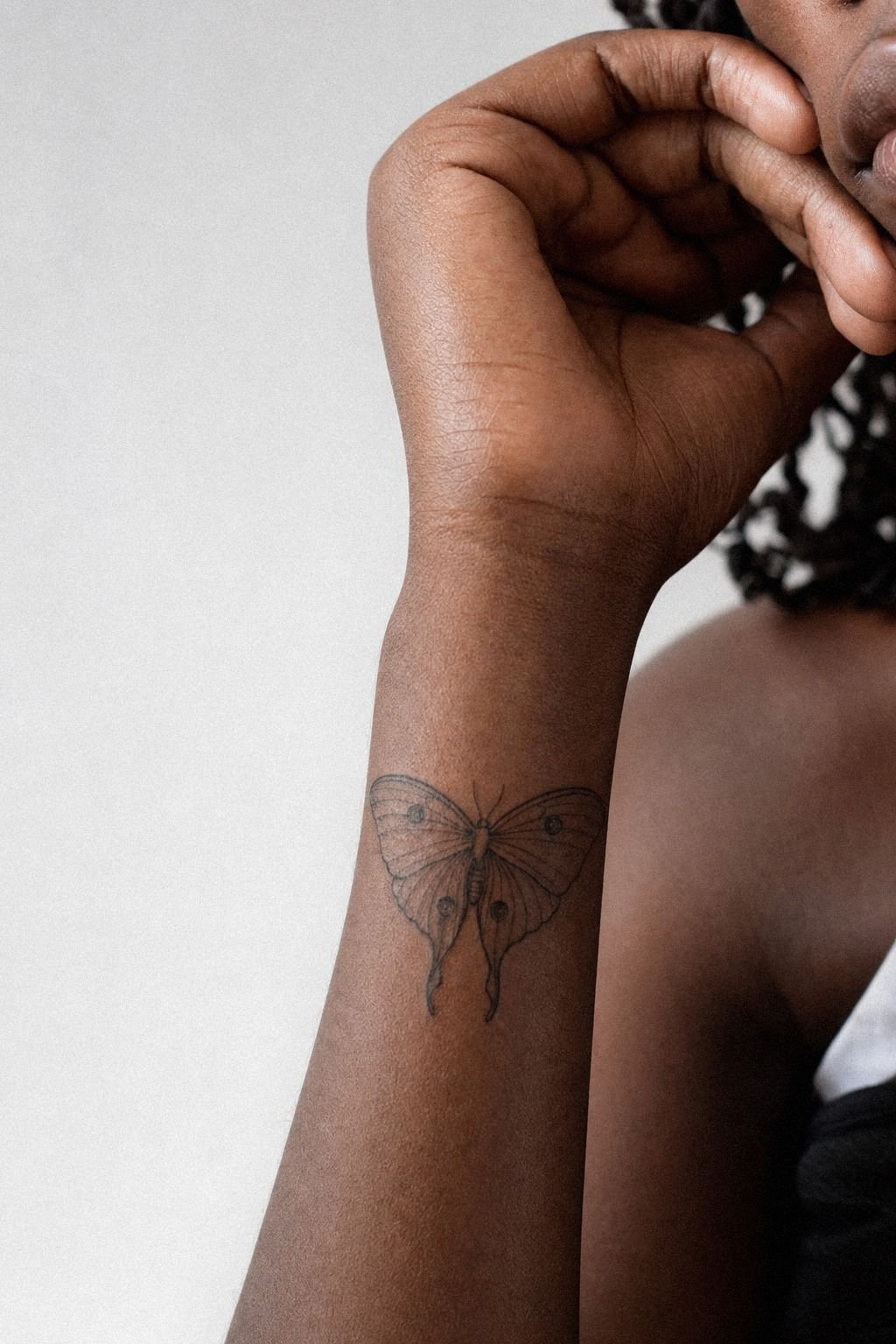 I Turned Wrist Ink Into A Moth