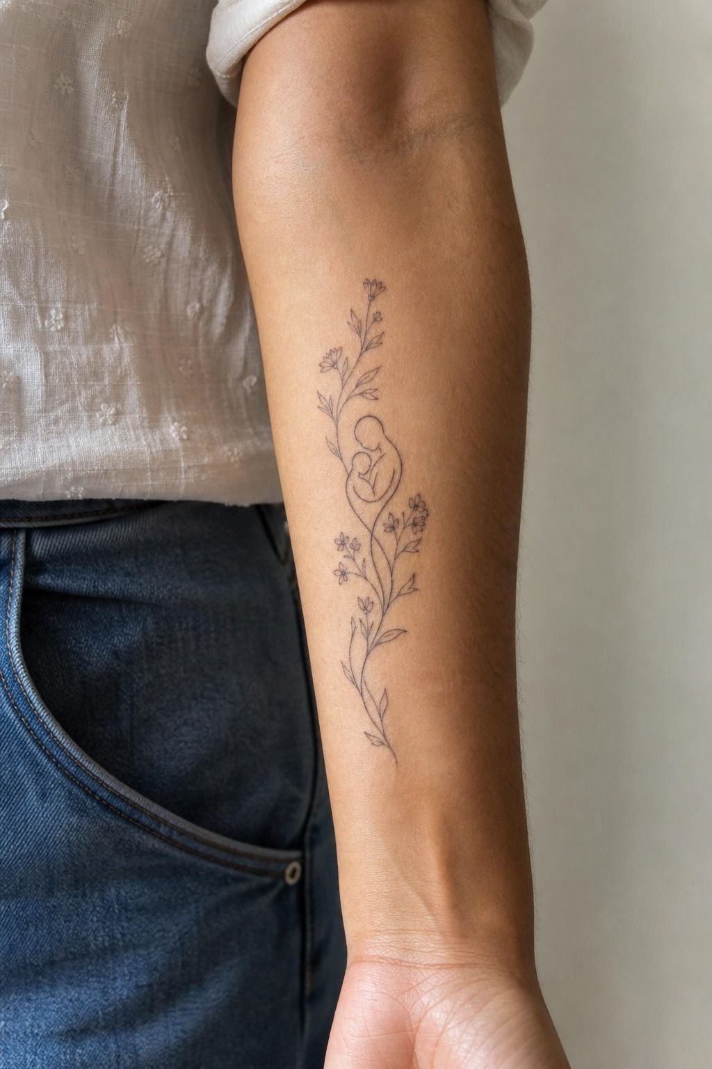 Let Botanical Forearm Work Flow With the Arm