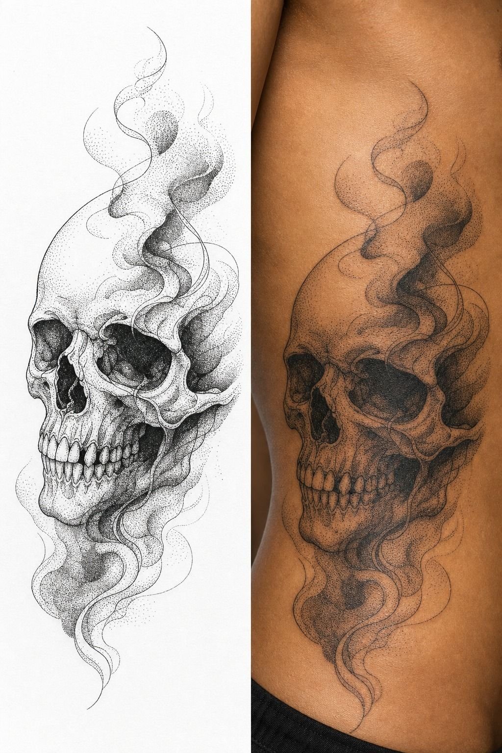 Trade Hard Skull Shadows for Smoky Gradients