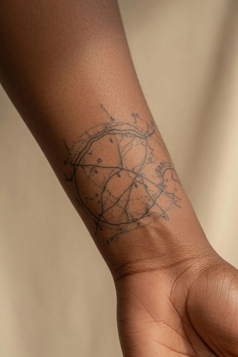 Mapping Pain Around The Inner Wrist