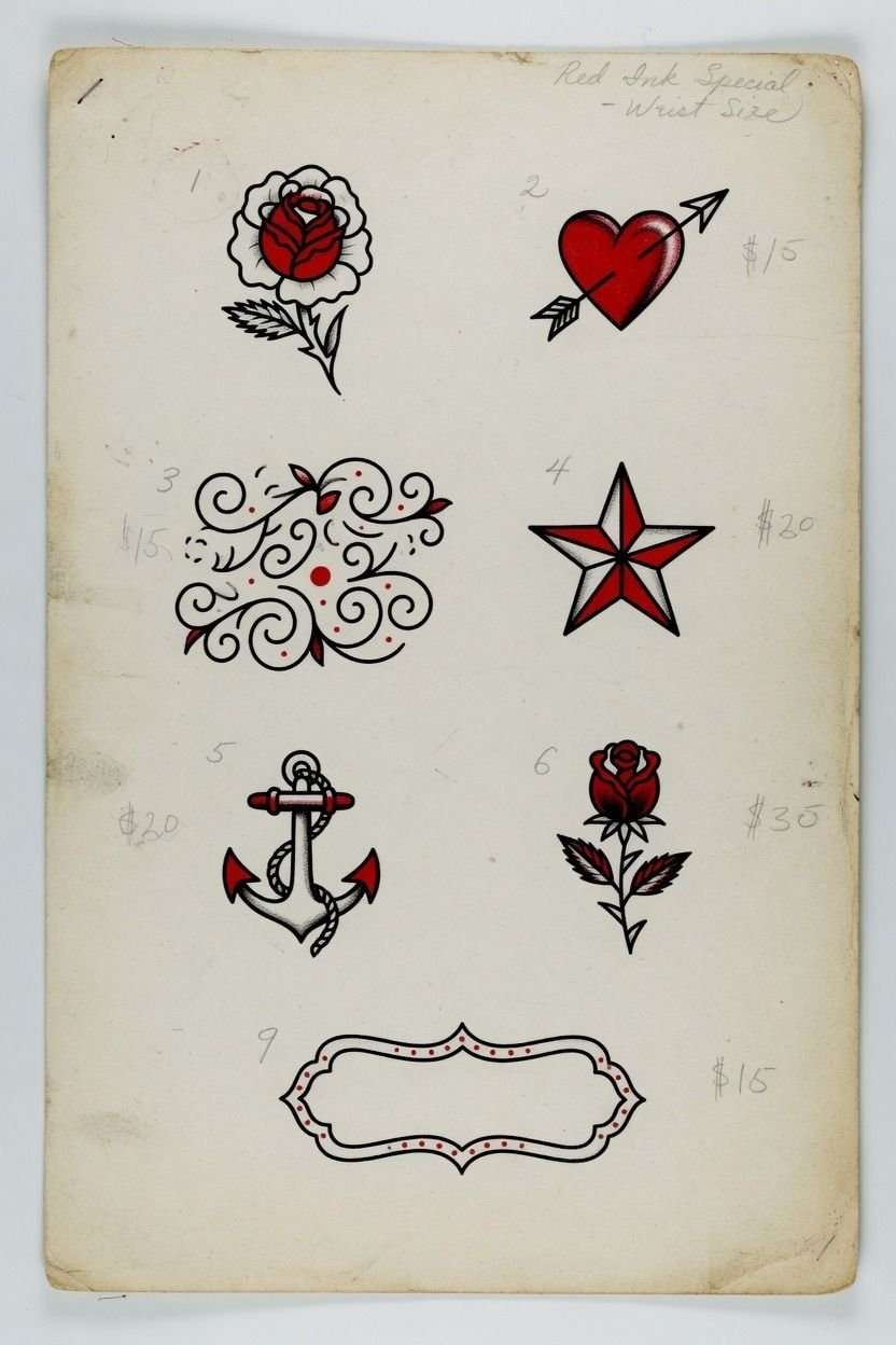 Choosing Red Ink For An Inside Wrist