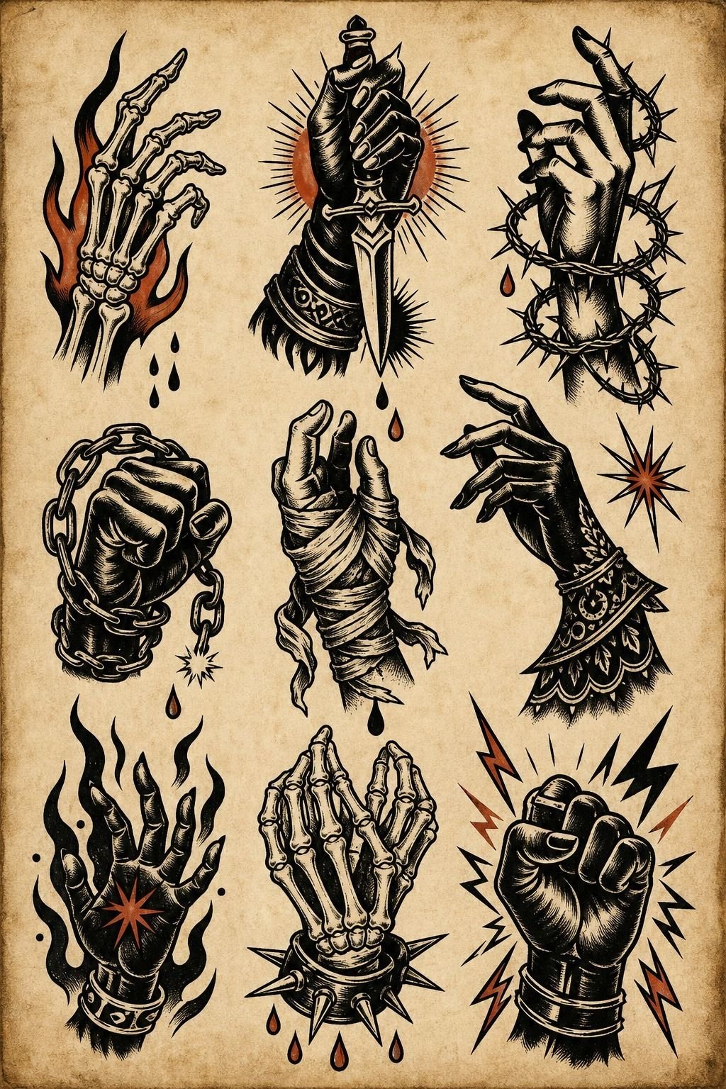 Why I advise against hand blackwork for first tattoos