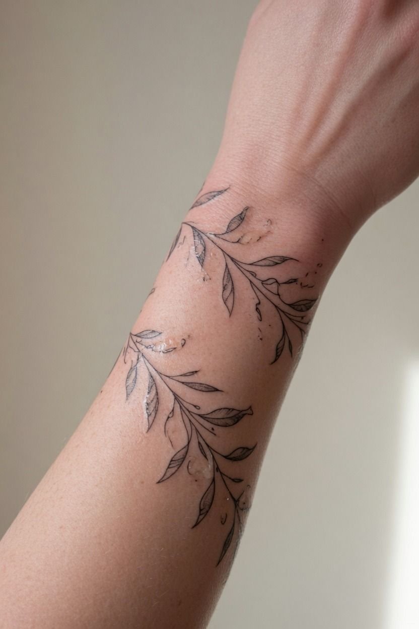 Tracking Wrist Tattoo Healing Day By Day
