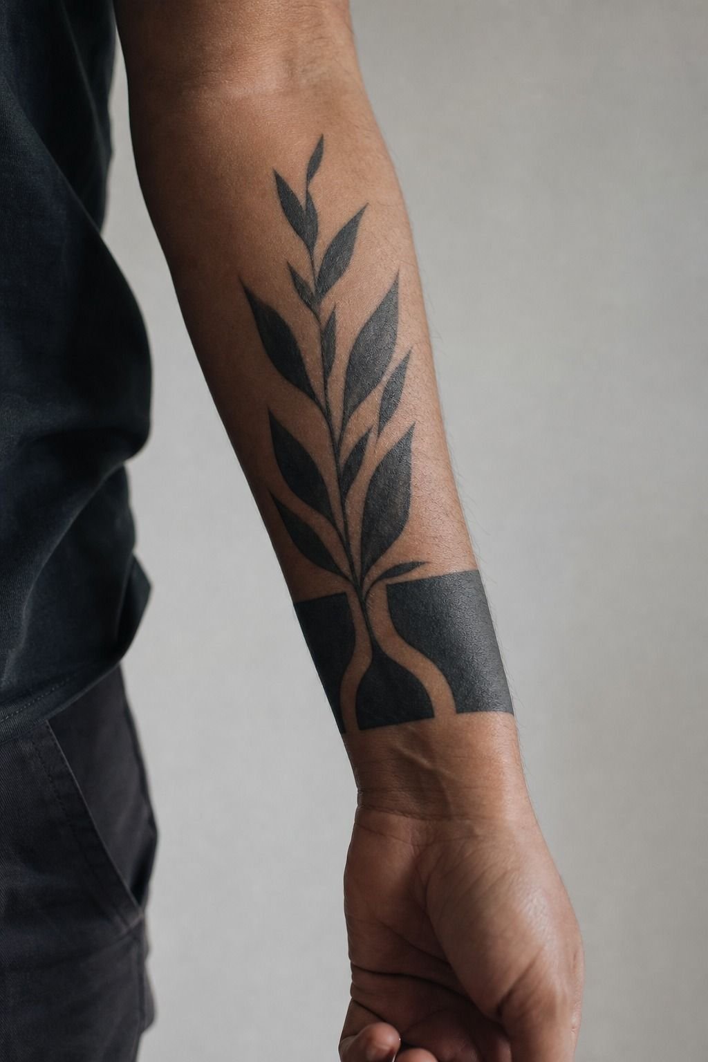 I Tested Blackwork on My Forearm First