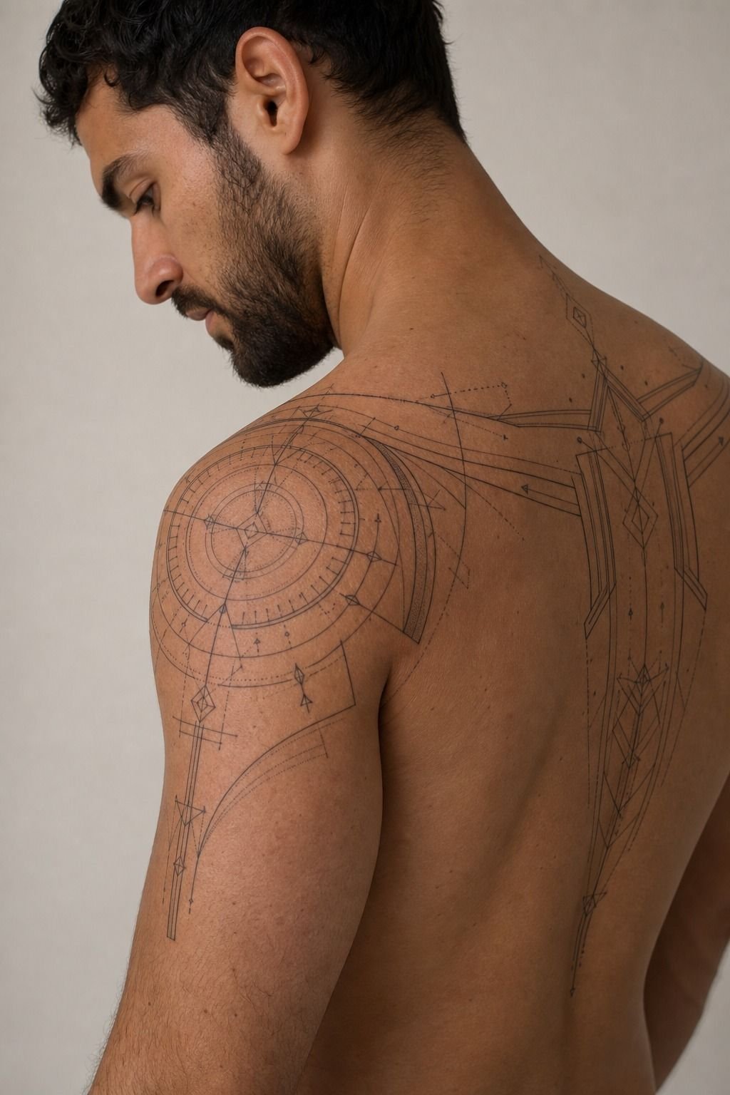 Ask your artist for stencil alignment