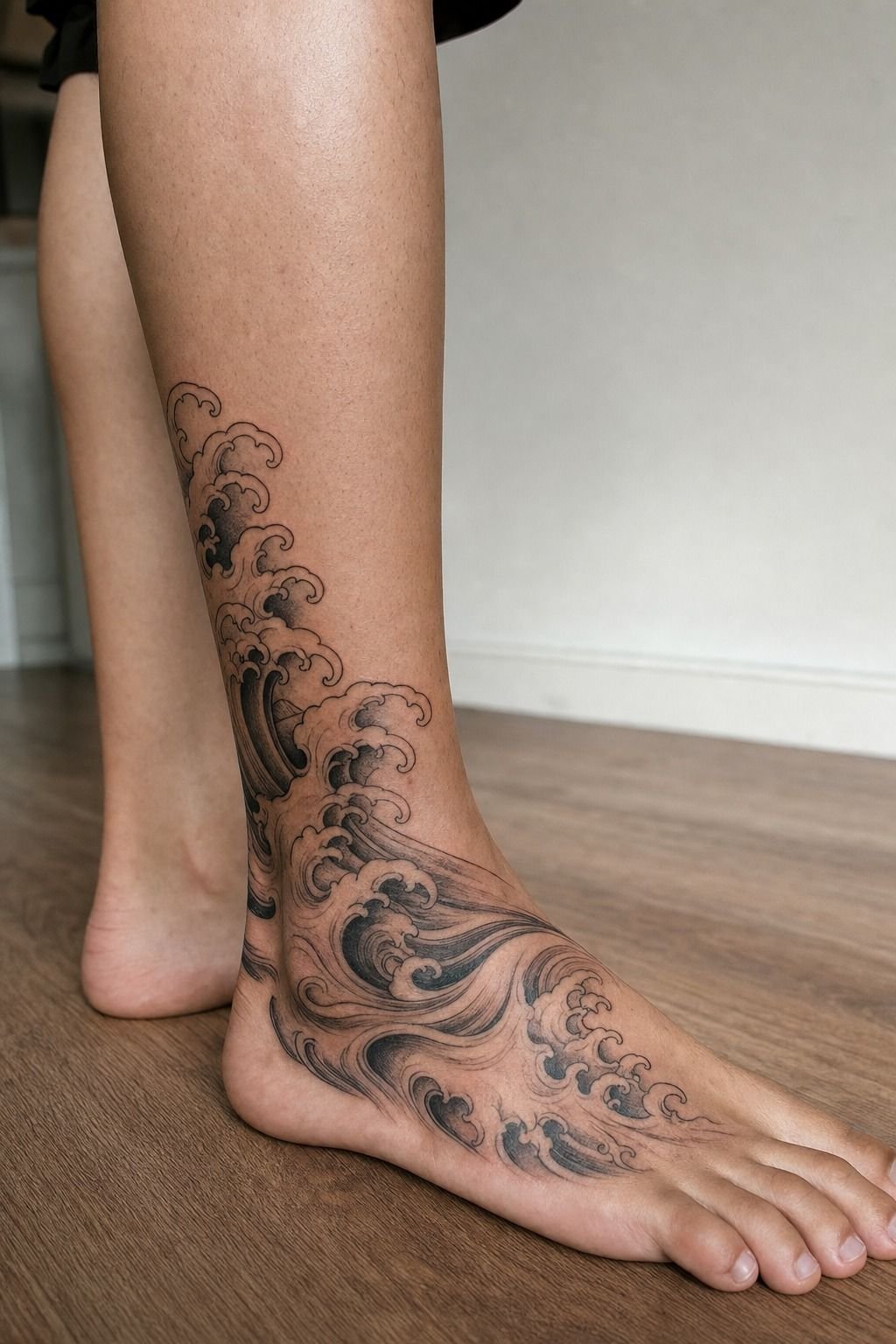 Pick Japanese-inspired waves for the outer foot