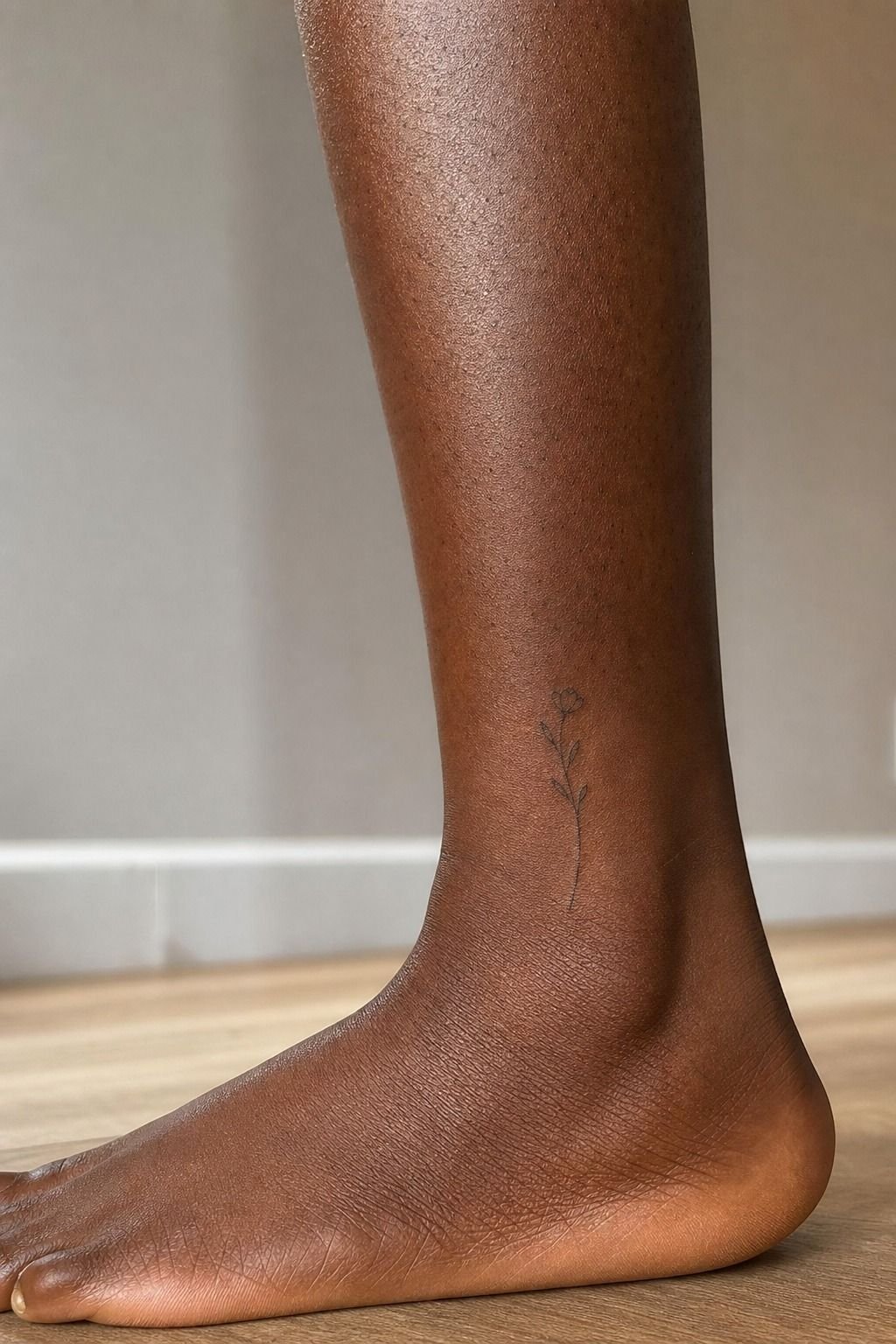 Book an artist experienced with foot tattoos
