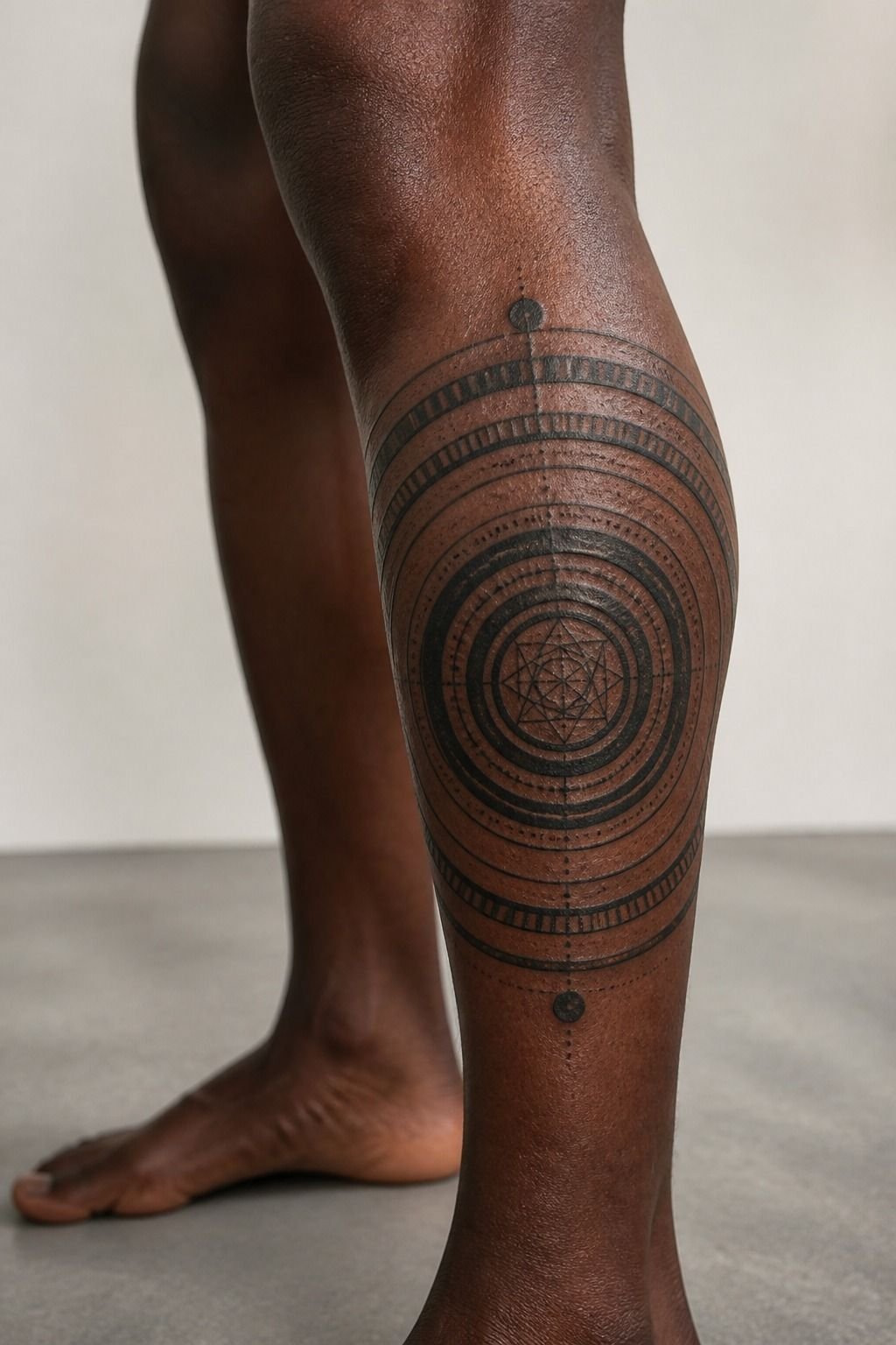 Wrap Geometry Around the Calf Instead of the Finger