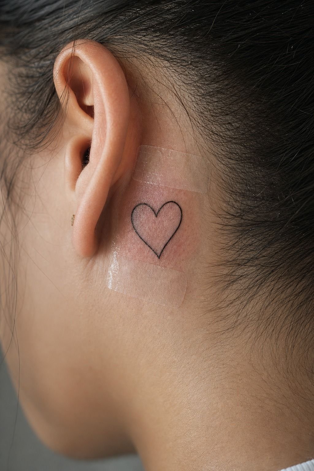 Pick Heart Shaped Tattoos With Visible Bandages