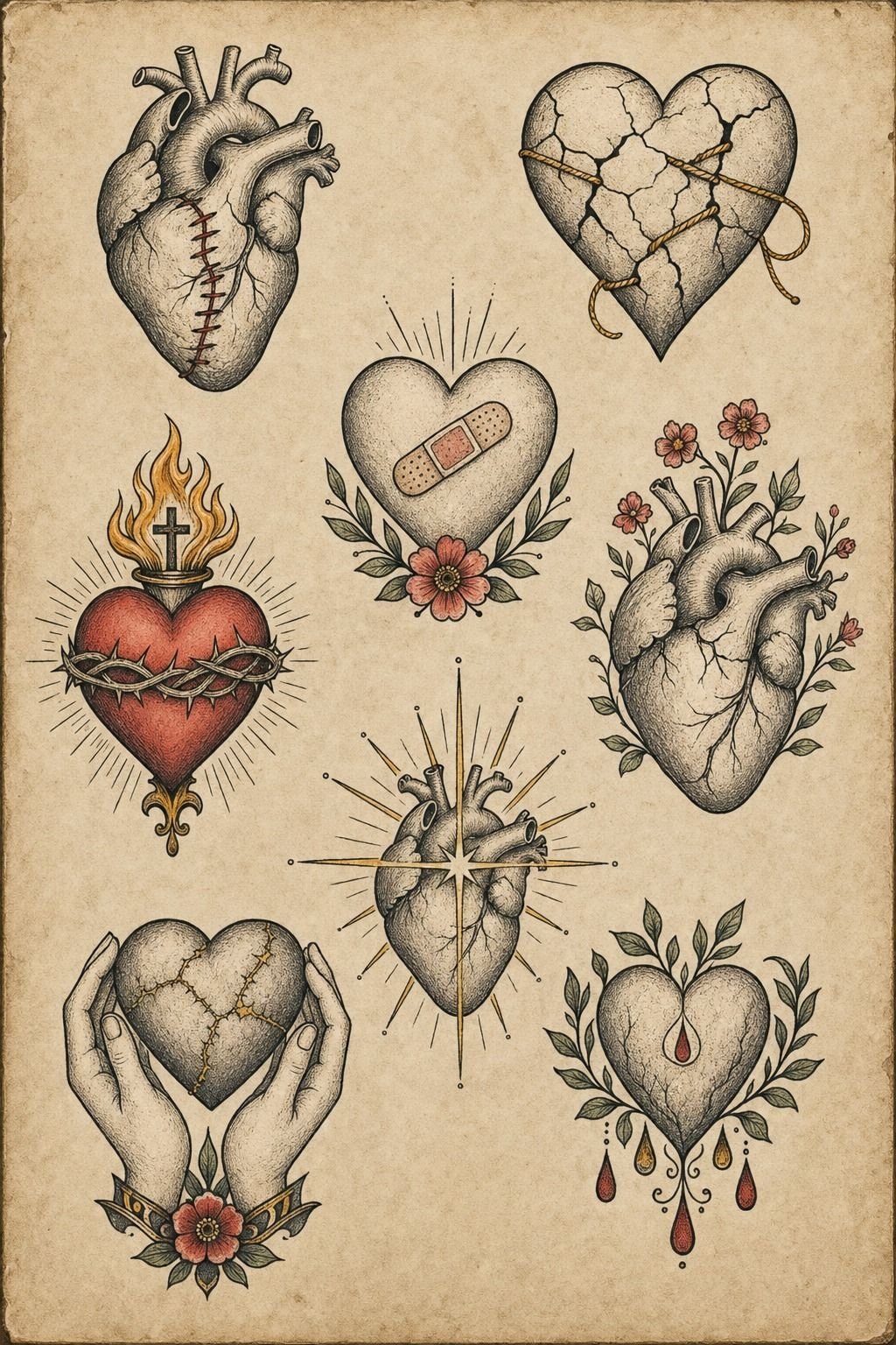 Match Healing Heart Tattoos To Your Story