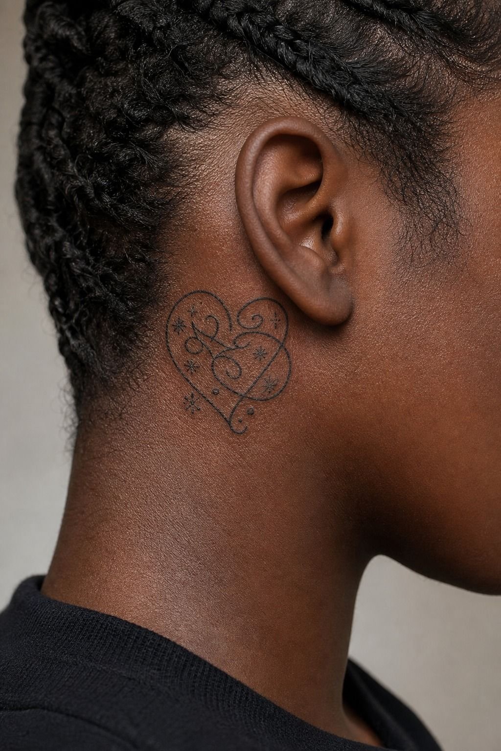 Balance Script And Symbols Inside The Heart