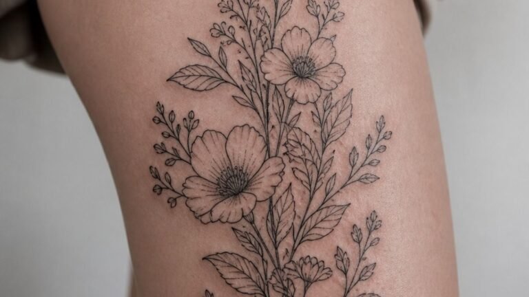I Chose a Blacked Out Rose Tattoo, It Still Looks Crisp Years Later