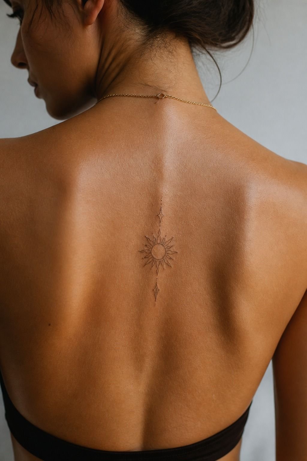 Matching Sun Tattoos For Two People