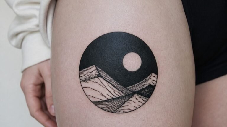 15 Circle Tattoo Design For Men That Stay Crisp For Years