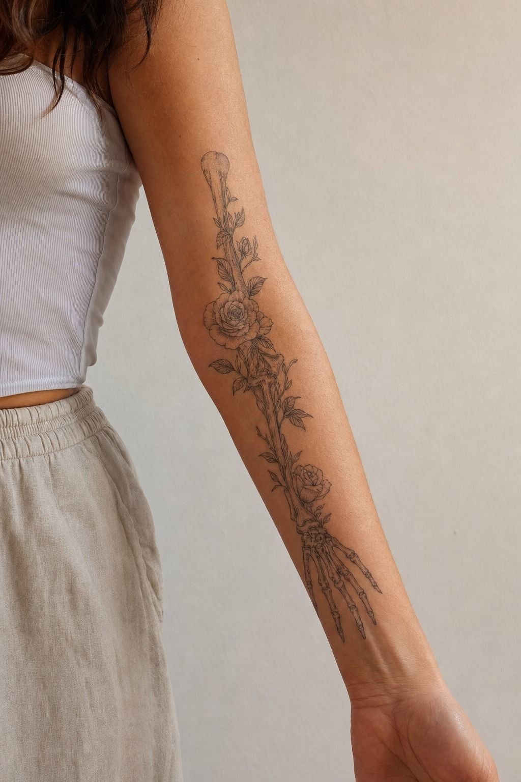 I Added Roses Between Their Bones