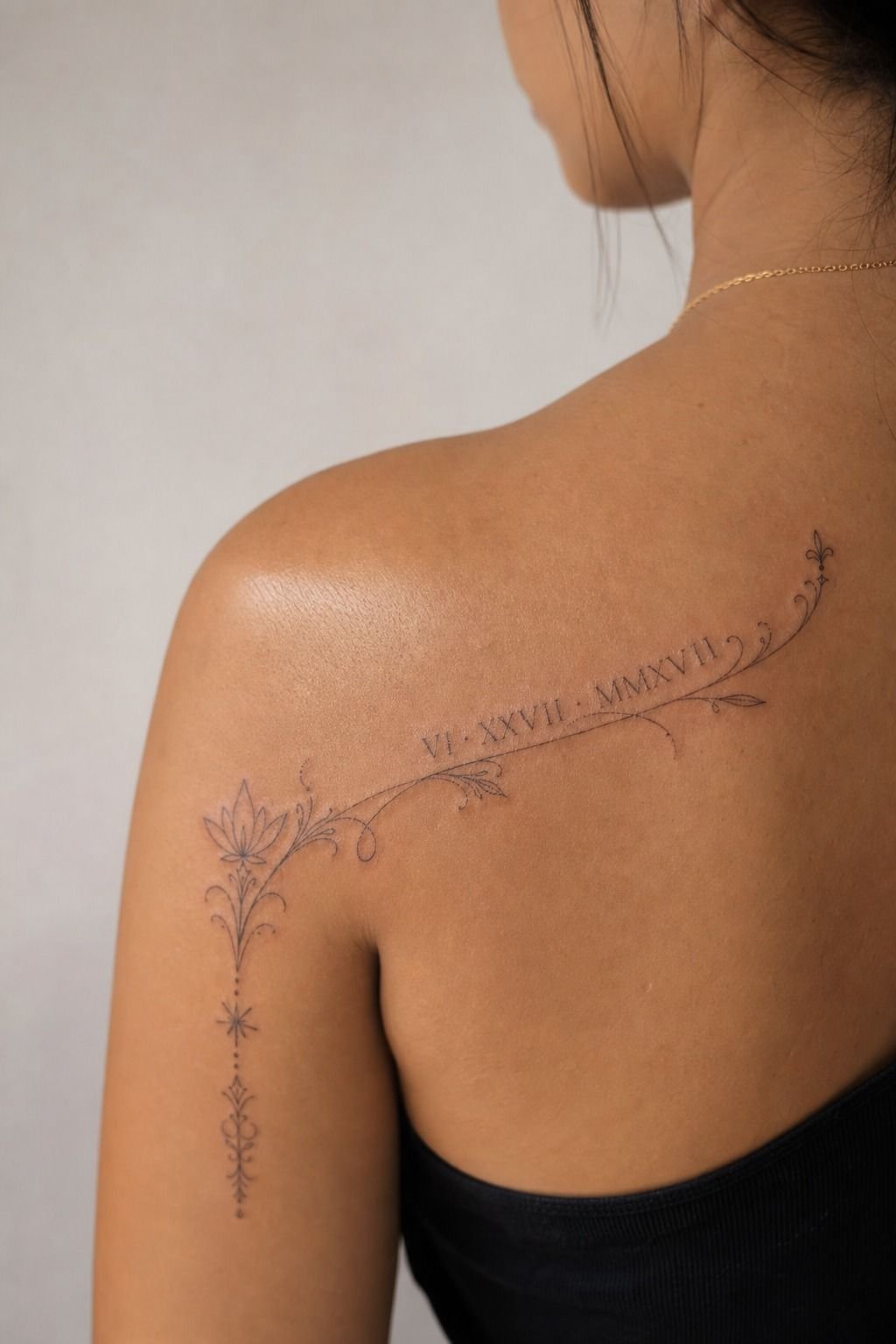 Birthdate Roman Numeral Tattoos For Mothers