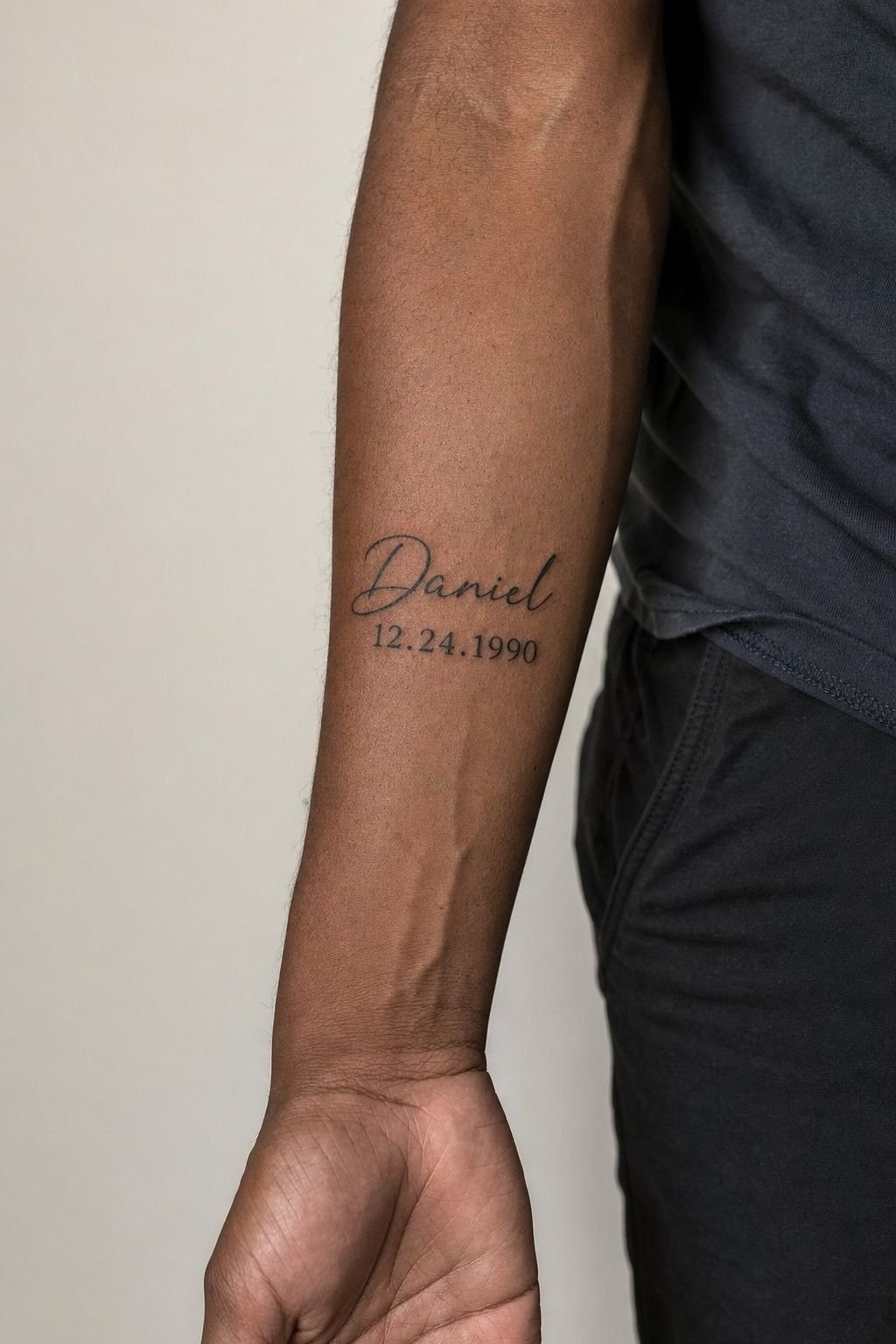 His Name Paired with His Birthdate