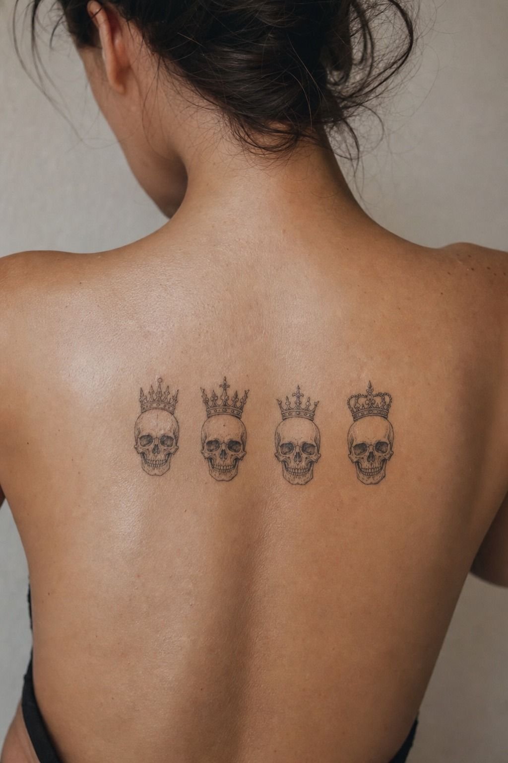 I Added Tiny Crowns Above Each Skull