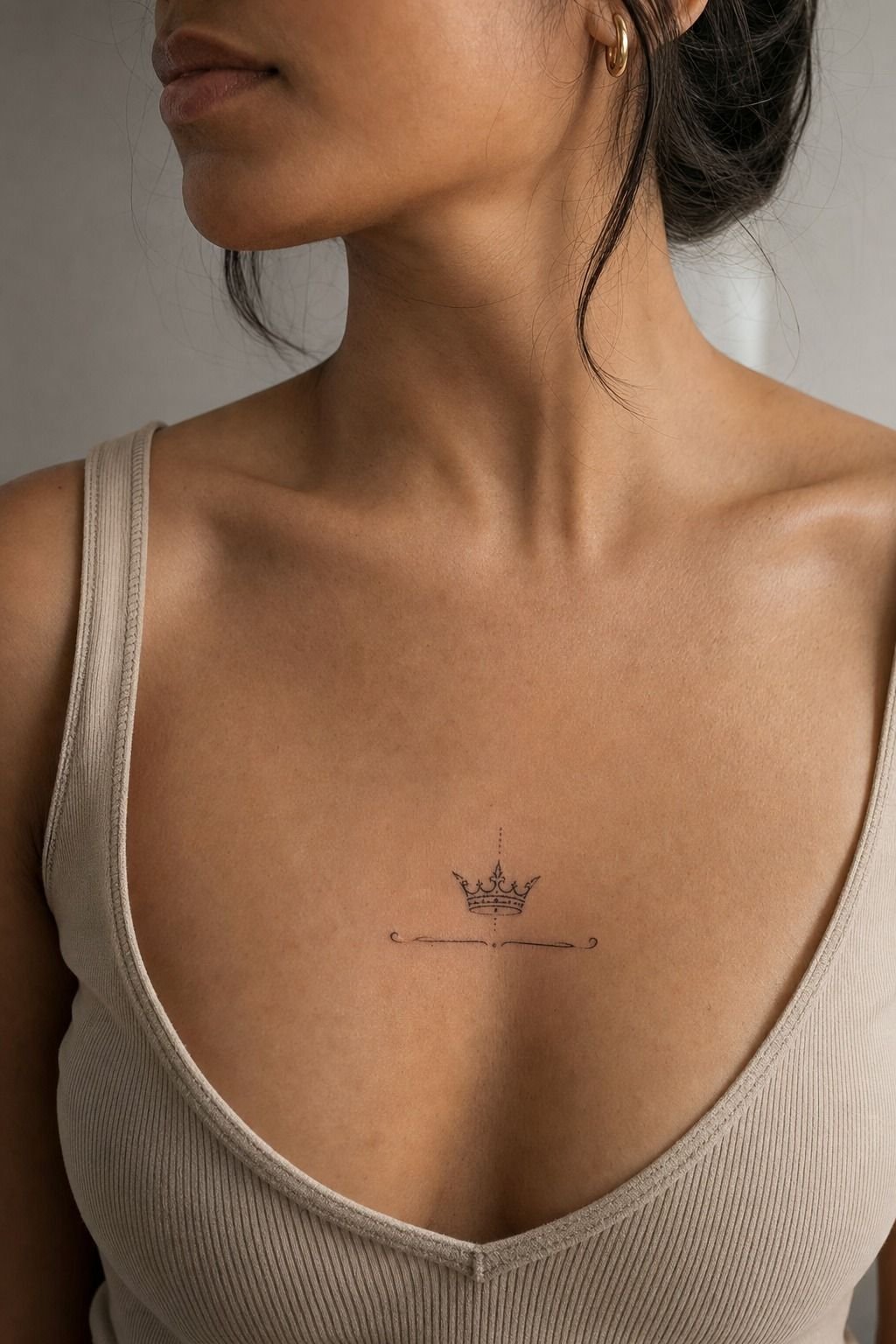 His Name Beneath a Minimalist Crown