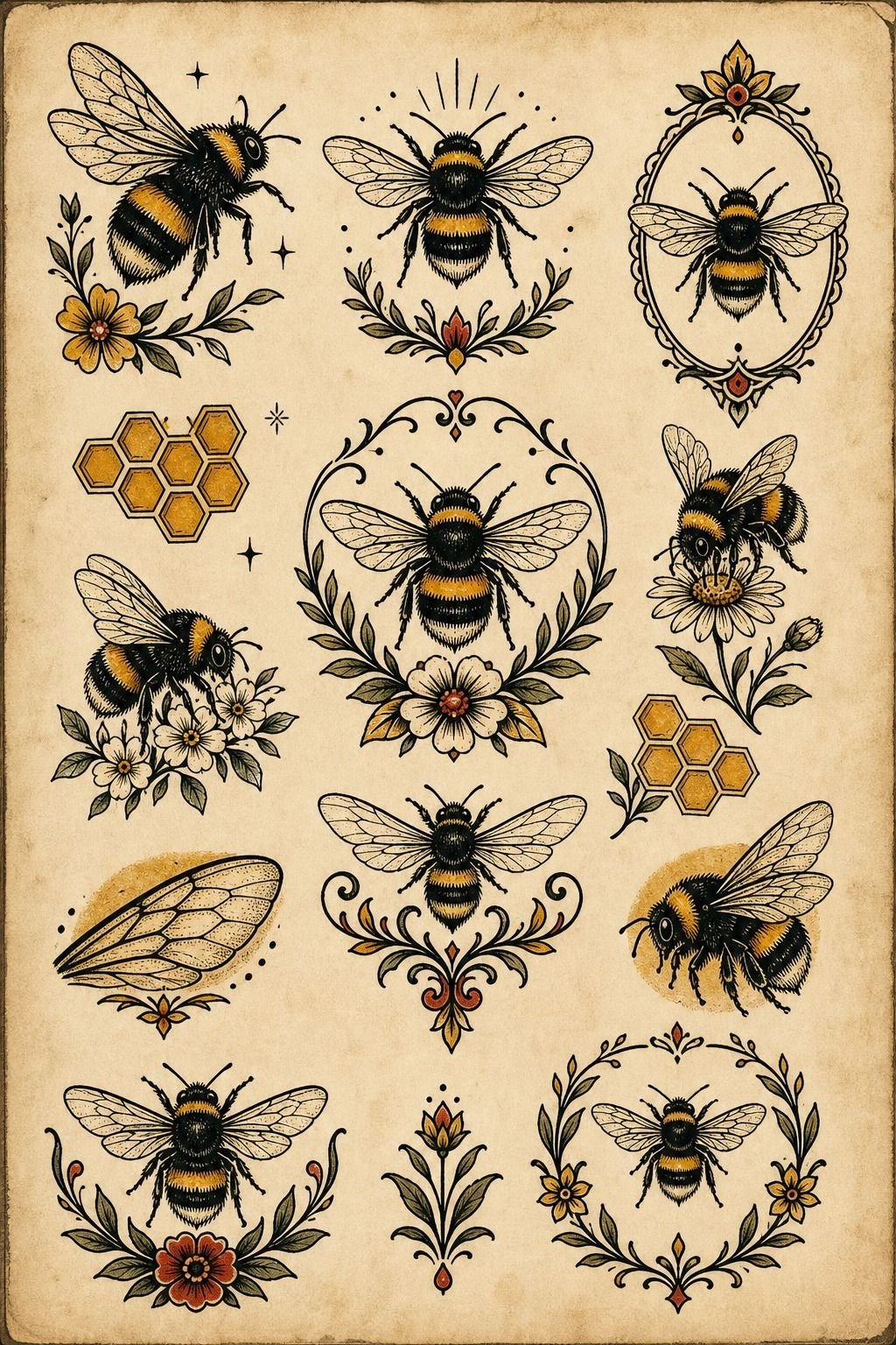 I Watched the Bumblebee Tattoo Take Shape