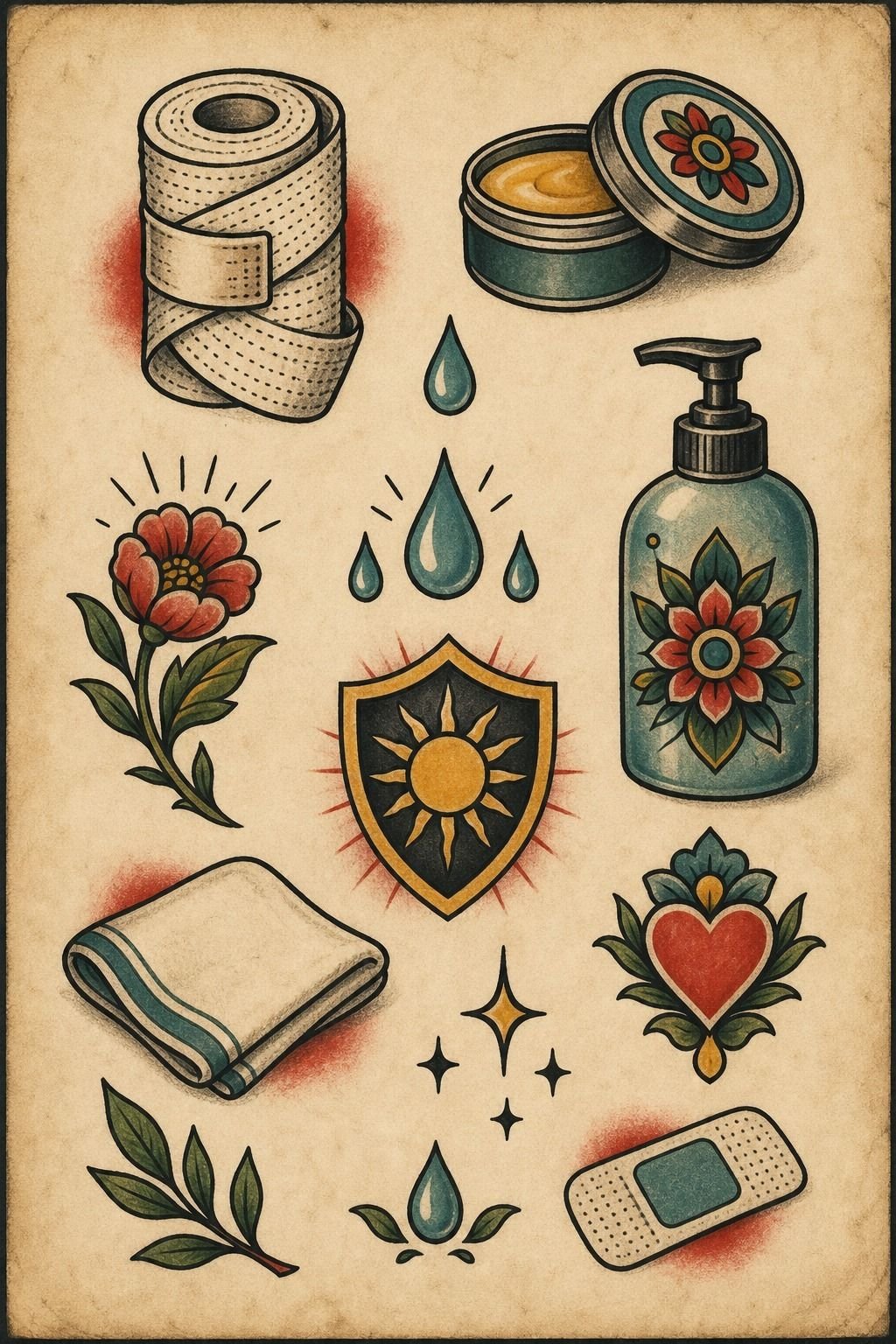 Followed My Artist’s Small Tattoo Aftercare