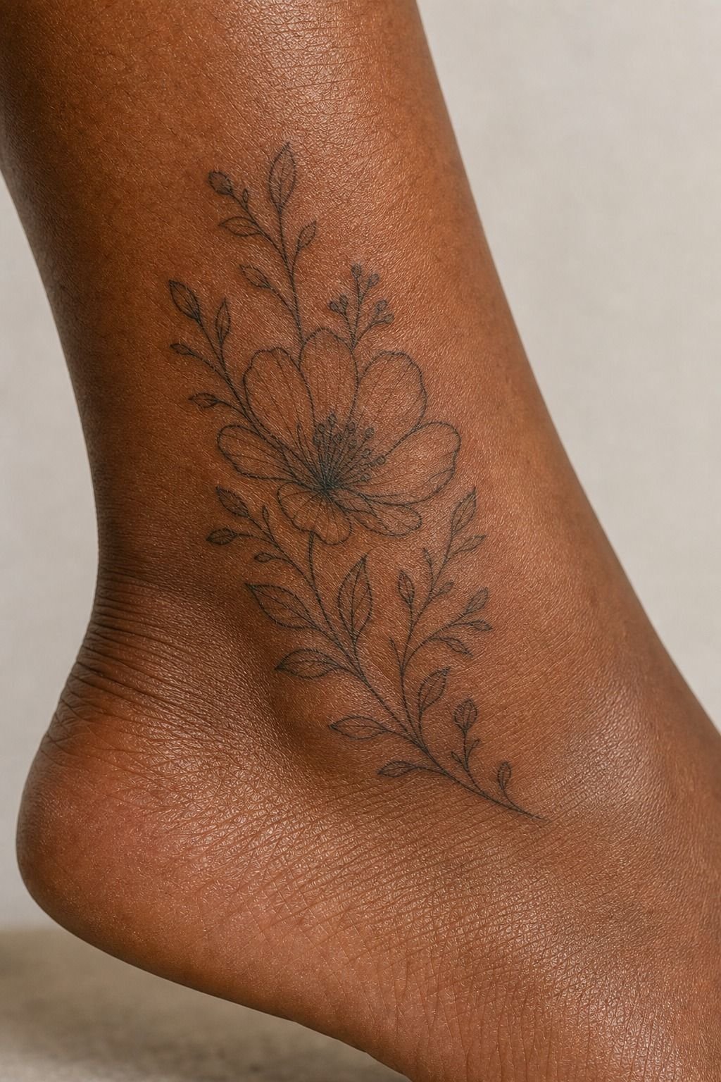 I Prepared The Skin For Fine Linework