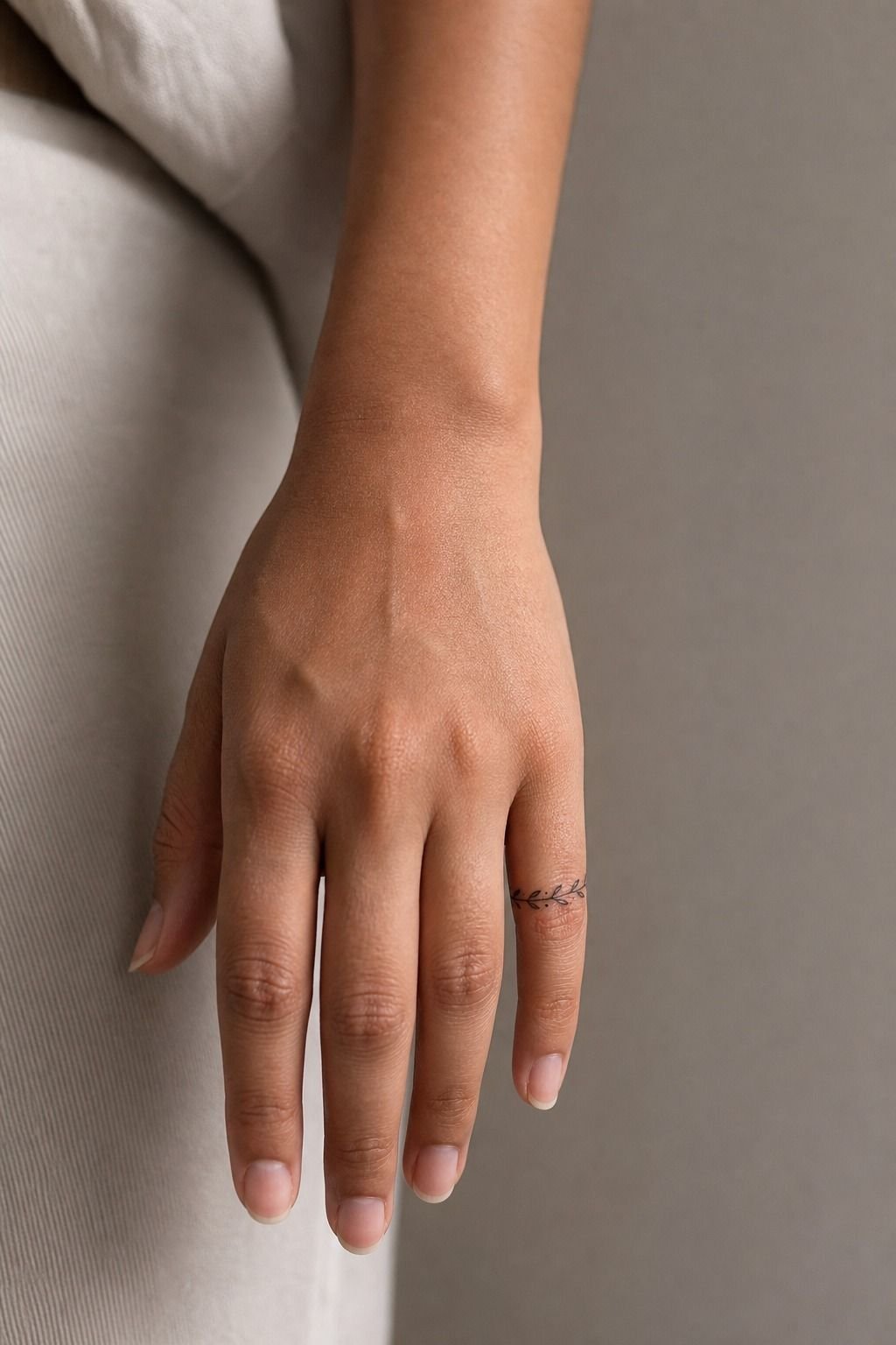 Small Matching Pinky Finger Tattoos
