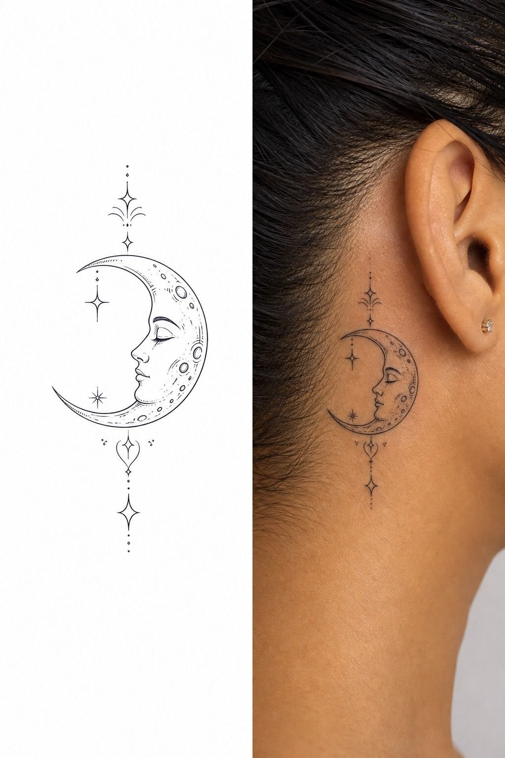 Design A Unique Moon With A Face